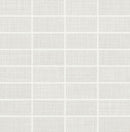 Daltile Fabric Art Modern Textile Mosaic 12" x 24"-Porcelain Mosaic-Daltile-Modern Text White-12" x 24"-State Tile