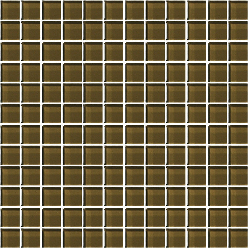 American Olean Color Appeal Mosaic 12" x 12"-Glass & Stone Mosaic-American Olean-Sable-12" x 12"-State Tile