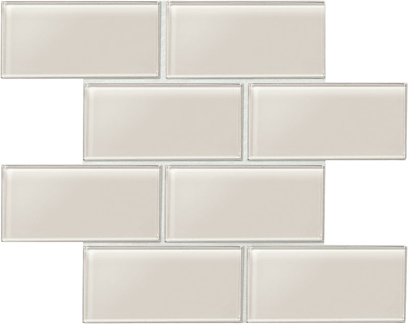 Daltile Amity 3" x 6"-Glass Tile-Daltile-Taupe-3" x 6"-State Tile