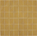 Daltile Revalia 11.75" x 15.63"-Ceramic Mosaic-Daltile-Mustard-11.75" x 15.63"-State Tile
