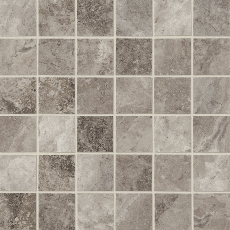 Daltile Marble Attache 2 x 2 11.75" x 11.75"-Porcelain Mosaic-Daltile-Crux-11.75" x 11.75"-State Tile