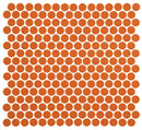 Daltile Retro Rounds 12" x 12"-Porcelain Mosaic-Daltile-Orange Soda-12" x 12"-State Tile