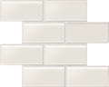 Daltile Amity 3" x 6"-Glass Tile-Daltile-White-3" x 6"-State Tile