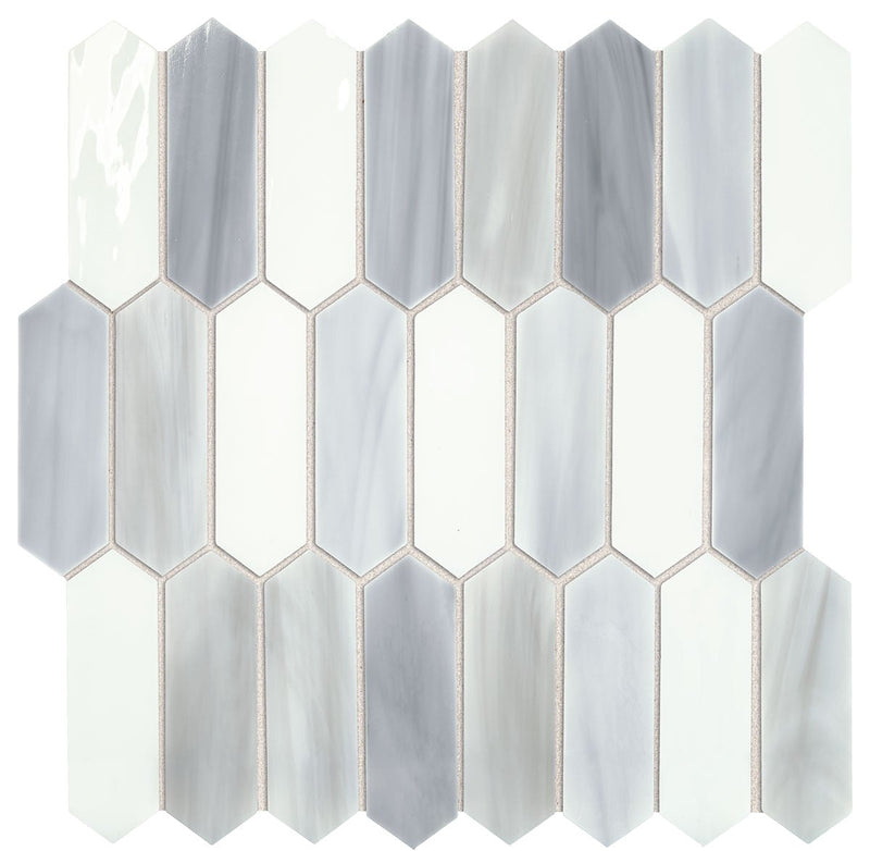Marazzi Coastal Effects 12" x 12"-Glass Mosaic-Marazzi-Sterling-12" x 12"-State Tile