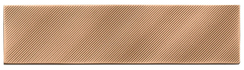American Olean Refined Metals Linear Wave 2" x 8"-Metal Tile-American Olean-Bronze Glossy-2" x 8"-State Tile