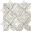 Daltile Lavaliere 11" x 11"-Natural Stone Mosaic-Daltile-Carrara White Bardiglio-11" x 11"-State Tile