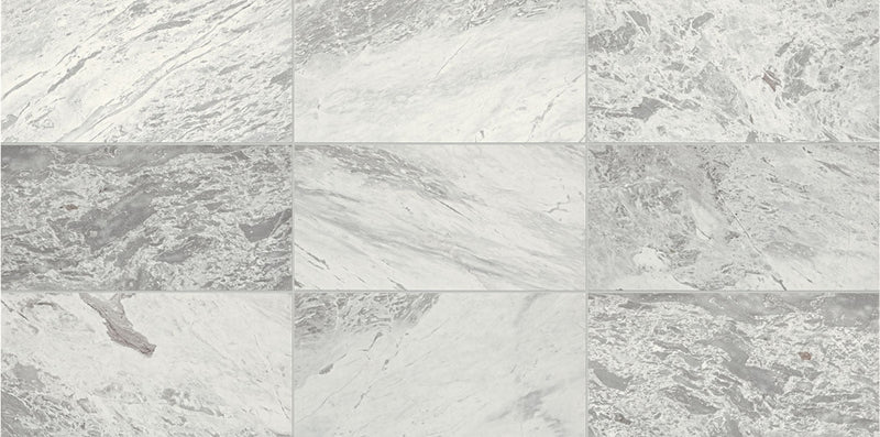 Daltile Raine 12" x 24"-Marble Tile-Daltile-Stratus White Honed-12" x 24"-State Tile