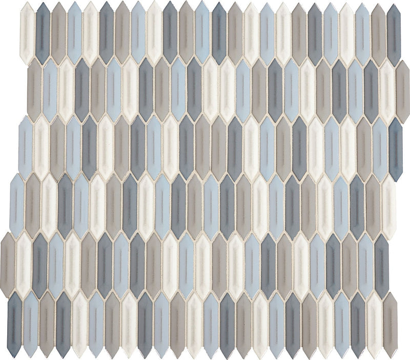 Daltile Revalia 11.50" x 12.50"-Ceramic Mosaic-Daltile-Hot Spring Blend-11.50" x 12.50"-State Tile