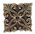 Daltile Massalia Button Frieze 1" x 1"-Metal Tile-Daltile-Bullion-1" x 1"-State Tile