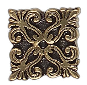 Daltile Massalia Button Frieze 1" x 1"-Metal Tile-Daltile-Bullion-1" x 1"-State Tile