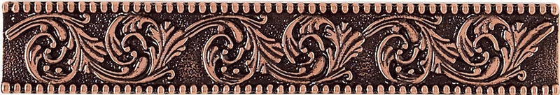 Daltile Massalia Deco Frieze 1" x 6"-Metal Strip-Daltile-Copper-1" x 6"-State Tile