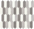 Daltile Fonte 10.75" x 11.75"-Natural Stone Mosaic-Daltile-Nautical Grey Blend-10.75" x 11.75"-State Tile