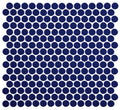 Daltile Retro Rounds 12" x 12"-Porcelain Mosaic-Daltile-Cobalt Circle-12" x 12"-State Tile