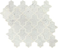 Daltile Lavaliere 12" x 13"-Stone & Glass Mosaic-Daltile-Carrar White Thassos White-12" x 13"-State Tile