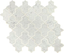 Daltile Lavaliere 12" x 13"-Stone & Glass Mosaic-Daltile-Carrar White Thassos White-12" x 13"-State Tile