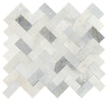 Daltile Minute Mosaix 1 x 2 11" x 11"-Natural Stone Mosaic-Daltile-Stormy Mist-11" x 11"-State Tile