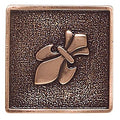 Daltile Massalia Dot Fleur De Lis 2" x 2"-Metal Tile-Daltile-Copper-2" x 2"-State Tile
