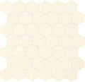 Daltile Limestone 2" HEX 12" x 13"-Limestone Mosaic-Daltile-Blavet Blanc-12" x 13"-State Tile