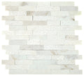 Daltile Minute Mosaix 12" x 12"-Natural Stone Mosaic-Daltile-Daphne White-12" x 12"-State Tile