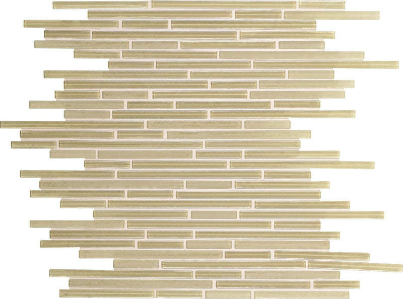 Daltile Caprice 12" x 13"-Glass Mosaic-Daltile-Creme Soda-12" x 13"-State Tile