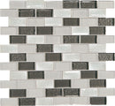 Daltile Crystal Shores 1 x 2 12" x 13"-Glass Mosaic-Daltile-Diamond Delta-12" x 13"-State Tile
