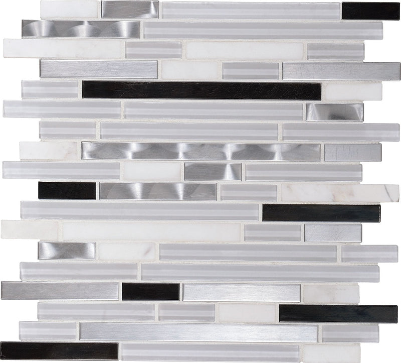 Daltile Endeavors 12" x 13"-Stone & Glass Mosaic-Daltile-Neo Classic-12" x 13"-State Tile