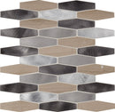 Daltile Infinite Mirage HEX 12" x 12"-Stone & Metal Mosaic-Daltile-Forever Aura-12" x 12"-State Tile