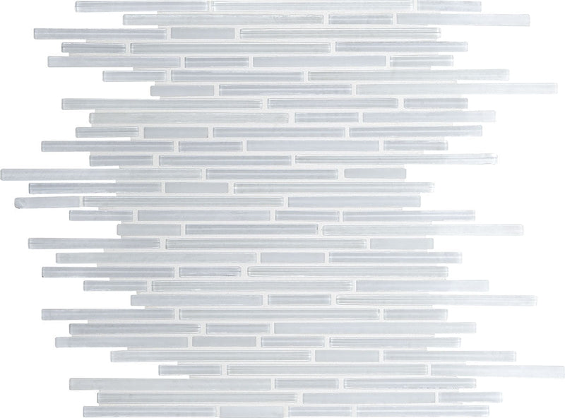 Daltile Caprice 12" x 13"-Glass Mosaic-Daltile-White Ice-12" x 13"-State Tile