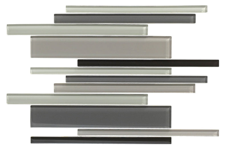 American Olean Color Appeal 11.56" x 16.75"-Glass & Stone Mosaic-American Olean-Midnight Sky-11.56" x 16.75"-State Tile