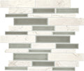 Daltile Raine 11.25" x 11.75"-Marble Mosaic-Daltile-Stratus White Blend-11.25" x 11.75"-State Tile