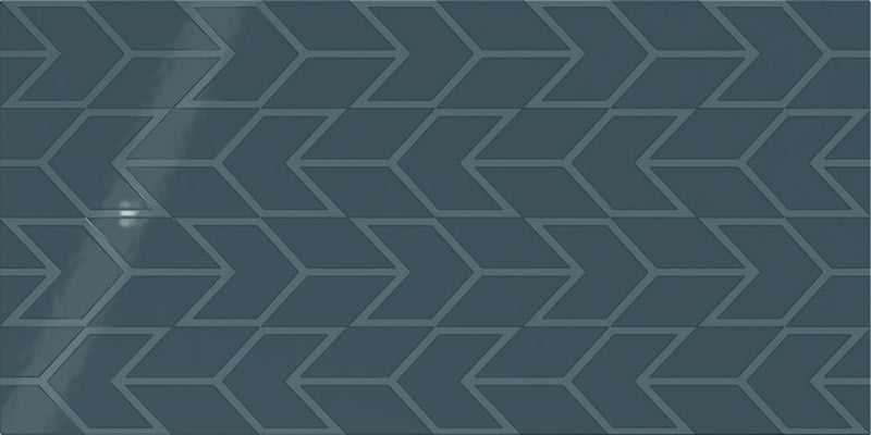 Daltile Showscape Chevron Pattern 12" x 24"-Ceramic Tile-Daltile-Deep Gray-12" x 24"-State Tile