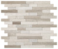 Daltile Minute Mosaix 12" x 12"-Natural Stone Mosaic-Daltile-Chenille White-12" x 12"-State Tile