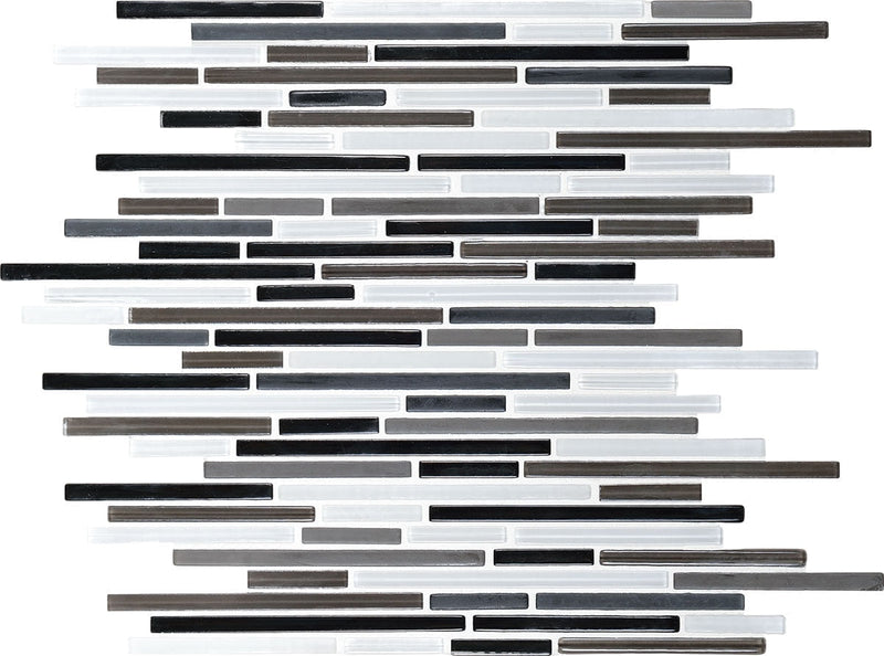 Daltile Caprice 12" x 13"-Glass Mosaic-Daltile-Contrast Blend-12" x 13"-State Tile