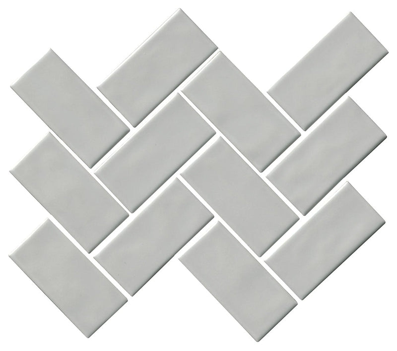 Marazzi Artezen 12" x 14"-Ceramic Mosaic-Marazzi-Ideal Gray-12" x 14"-State Tile