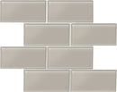 Daltile Amity 3" x 6"-Glass Tile-Daltile-Grey-3" x 6"-State Tile