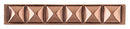 Daltile Massalia Deco Pinnacle 1" x 6"-Metal Strip-Daltile-Copper-1" x 6"-State Tile