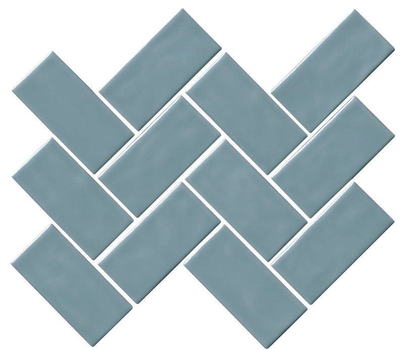 Marazzi Artezen 12" x 14"-Ceramic Mosaic-Marazzi-Classic Blue-12" x 14"-State Tile