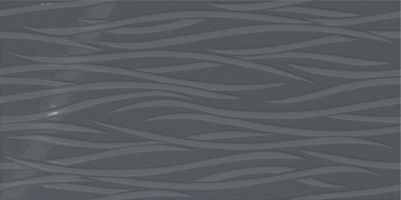 Daltile Showscape Brushstroke Pattern 12" x 24"-Ceramic Tile-Daltile-Deep Gray-12" x 24"-State Tile