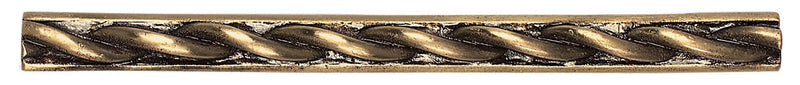 Daltile Massalia Deco Twist Liner 0.5" x 6"-Metal Strip-Daltile-Bullion-0.5" x 6"-State Tile