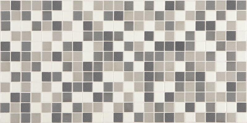 American Olean Unglazed 1 x 1 Mosaic Blends 12" x 24"-Porcelain Mosaic-American Olean-Snow Leopard-12" x 24"-State Tile