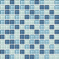 Daltile Color Wave 1 x 1 12" x 12"-Glass Mosaic-Daltile-Winter Blues-12" x 12"-State Tile