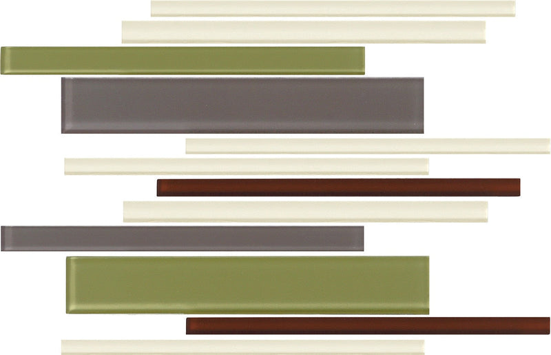 Daltile Color Wave 12" x 18"-Glass Mosaic-Daltile-Autumn Trail-12" x 18"-State Tile