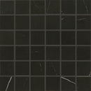 Daltile Marble Attache 2 x 2 11.75" x 11.75"-Porcelain Mosaic-Daltile-Nero-11.75" x 11.75"-State Tile