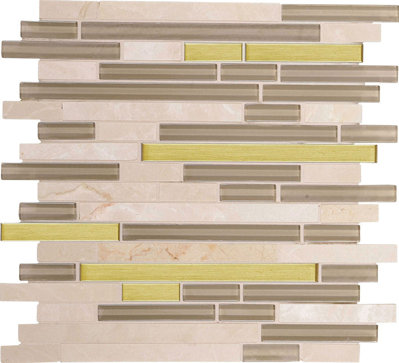 Daltile Endeavors 12" x 13"-Stone & Glass Mosaic-Daltile-Spirit-12" x 13"-State Tile