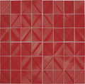 Daltile Revalia 11.75" x 15.63"-Ceramic Mosaic-Daltile-Red-11.75" x 15.63"-State Tile