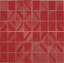 Daltile Revalia 11.75" x 15.63"-Ceramic Mosaic-Daltile-Red-11.75" x 15.63"-State Tile