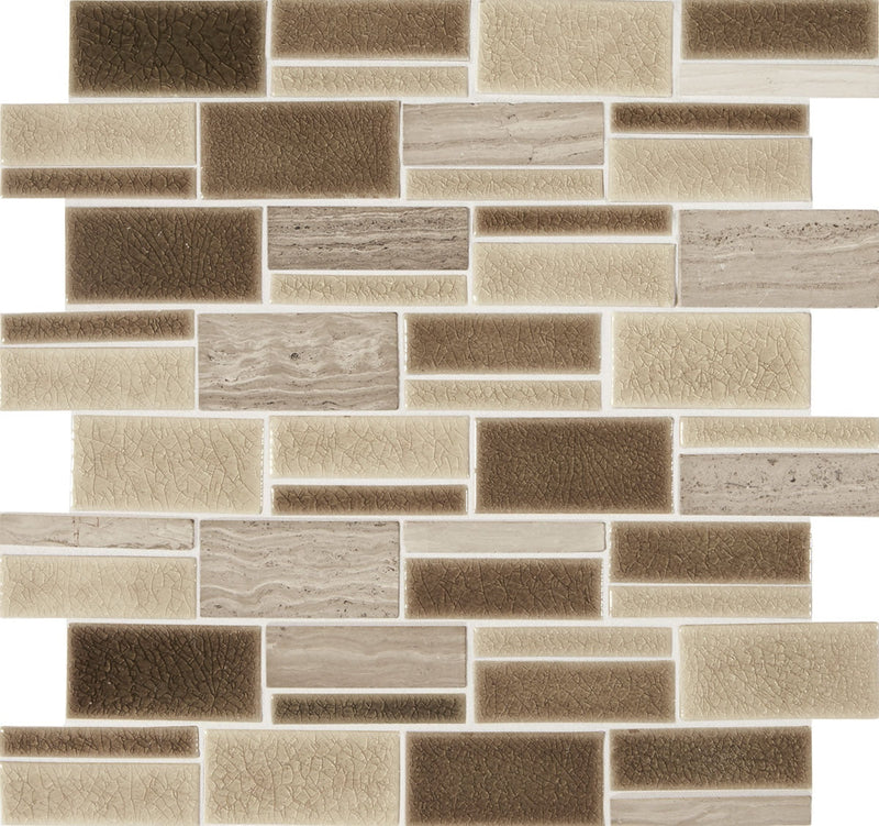 Marazzi Midpark 12" x 13"-Porcelain Mosaic-Marazzi-Sandbox Glazed-12" x 13"-State Tile