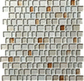 Daltile Jewel Tide 12.18" x 12.31"-Glass Mosaic-Daltile-Sparkling Sand-12.18" x 12.31"-State Tile