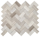 Daltile Minute Mosaix 1 x 2 11" x 11"-Natural Stone Mosaic-Daltile-Chenille White-11" x 11"-State Tile