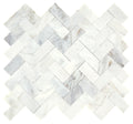Daltile Minute Mosaix 1 x 2 11" x 11"-Natural Stone Mosaic-Daltile-Daphne White-11" x 11"-State Tile